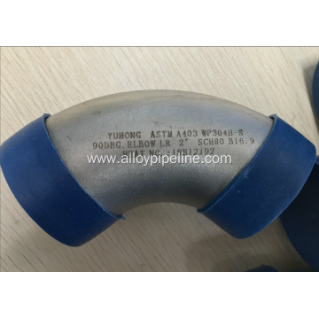 2 INCH SCH80 A403 WP304H BUTT WELDING FITTINGS